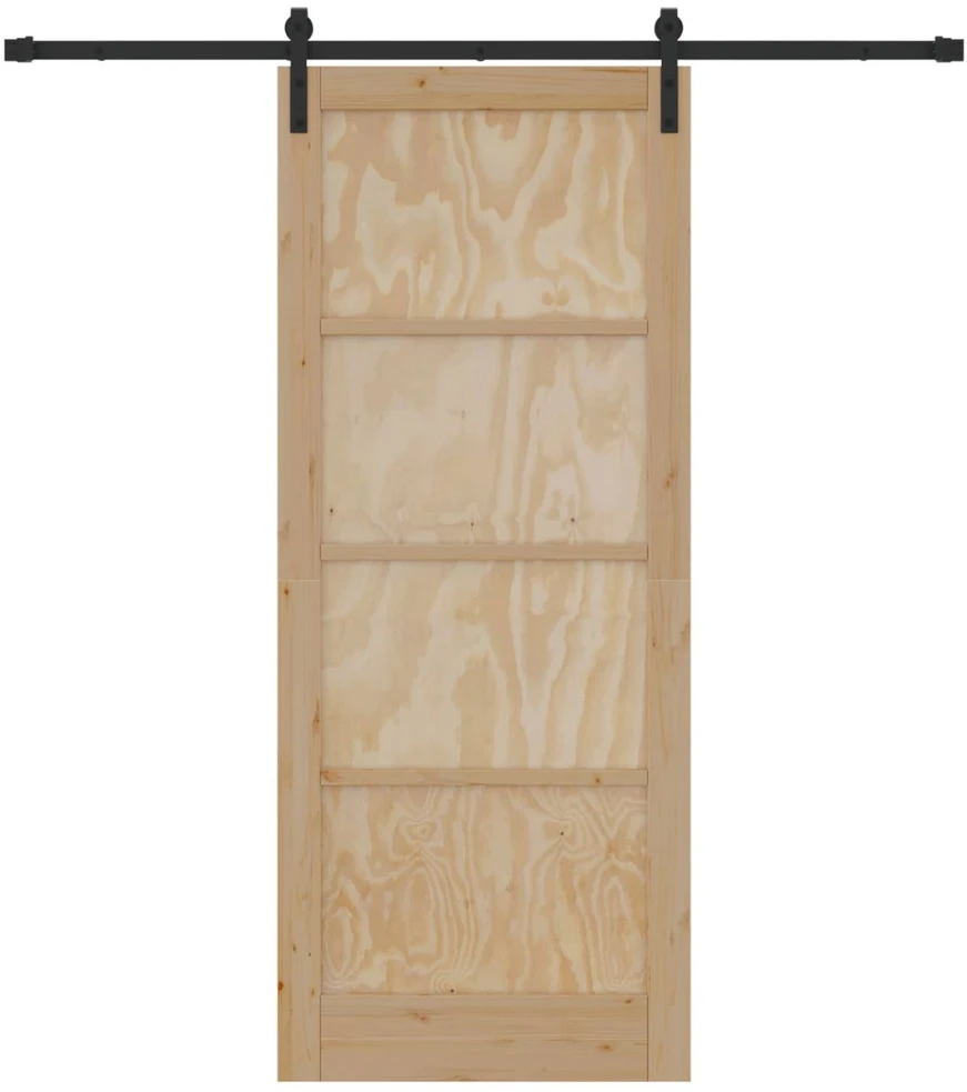 Slankios durys 86 x 211 cm Pušies medienos masyvas