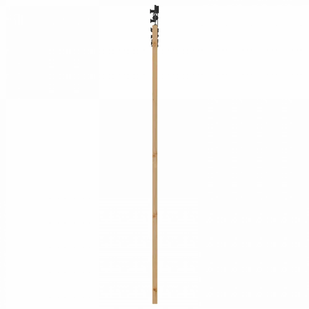 Slankios durys Natūrali ir juoda 86 x 211 cm