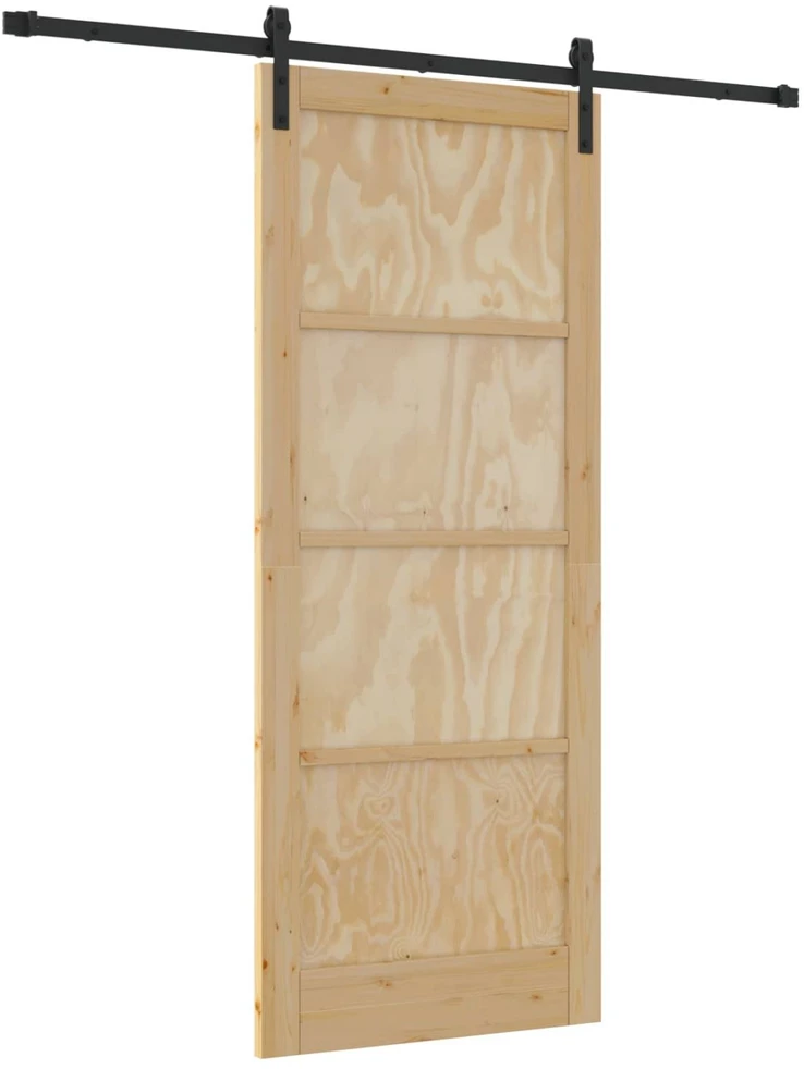 Slankios durys 86 x 211 cm Pušies medienos masyvas