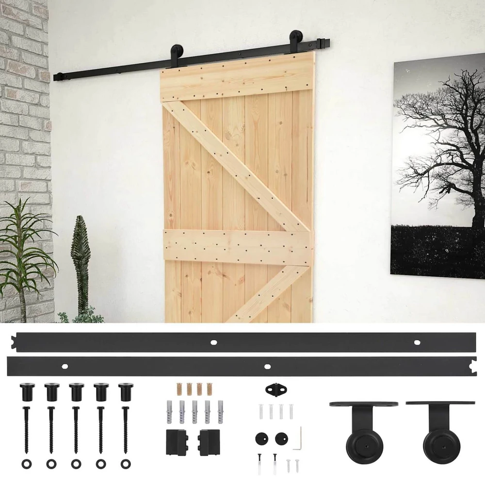 Slankios durys 90 x 210 cm Pušies medienos masyvas