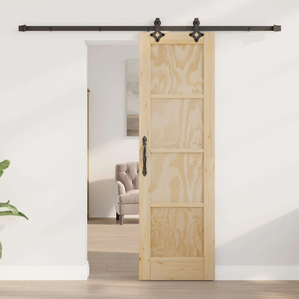 Slankios durys ORKDAL 61 x 198,5 cm Pušies medienos masyvas