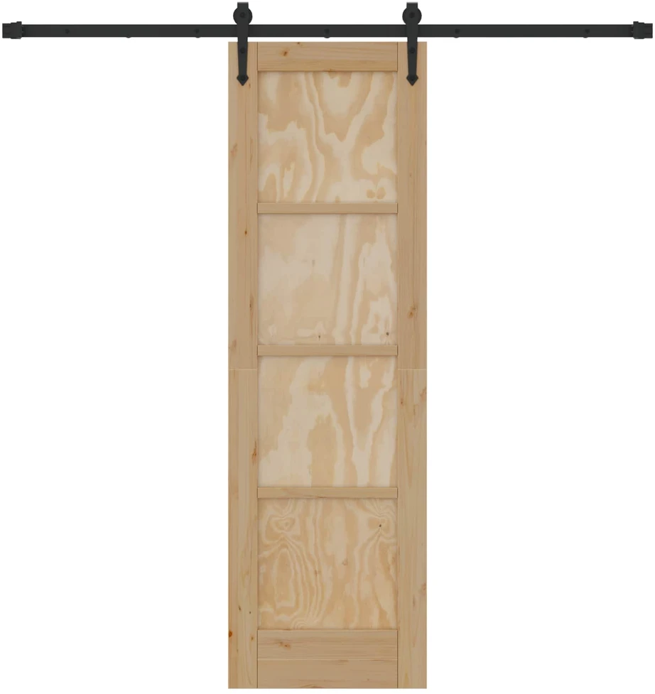 Slankios durys ORKDAL 61 x 198,5 cm Pušies medienos masyvas