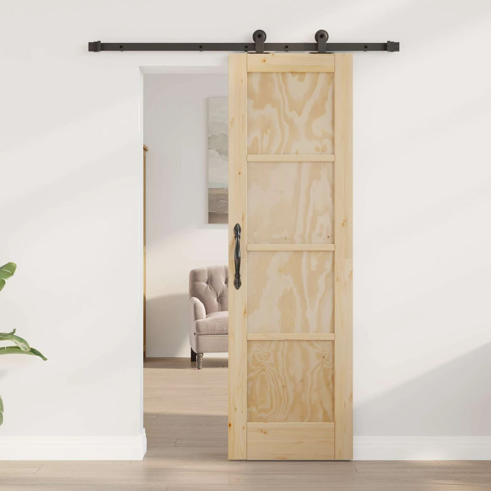 Slankios durys ORKDAL 61 x 198,5 cm Pušies medienos masyvas