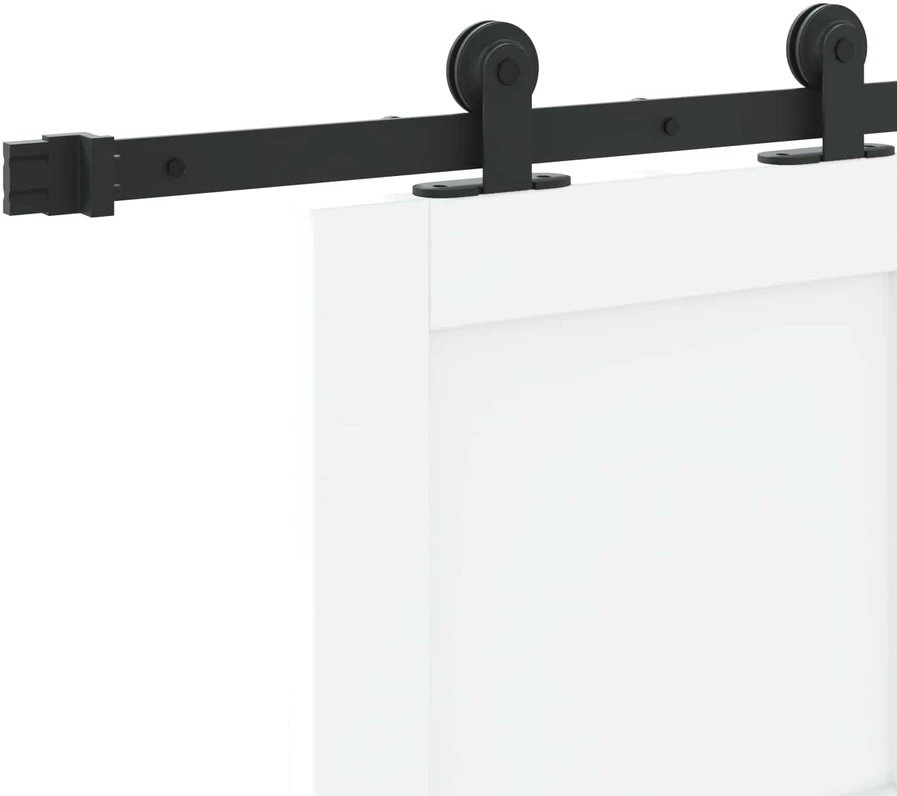 Slankios durys ORKDAL 83 x 202 cm Pušies medienos masyvas Balta