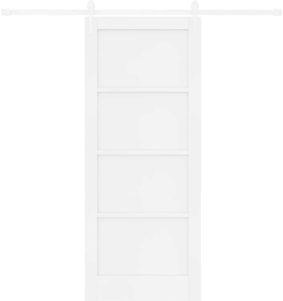 Slankios durys ORKDAL 83 x 202 cm Pušies medienos masyvas Balta