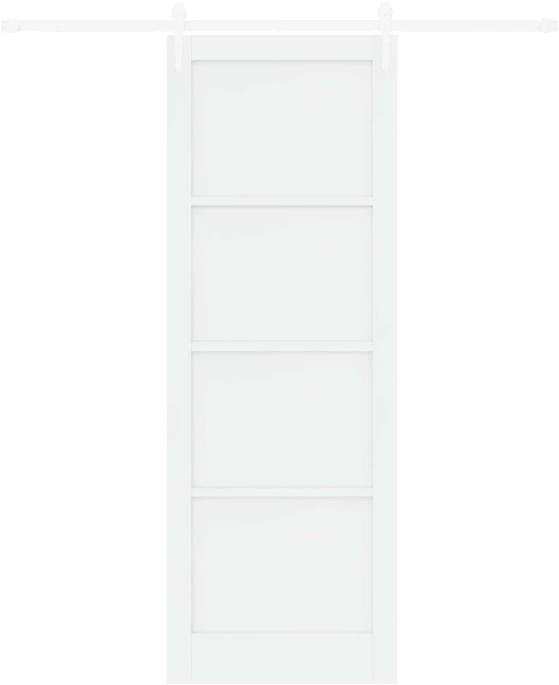 Slankios durys ORKDAL 83 x 232 cm Pušies medienos masyvas Balta