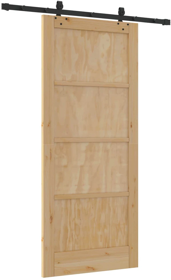 Slankios durys ORKDAL 86 x 198,5 cm Pušies medienos masyvas