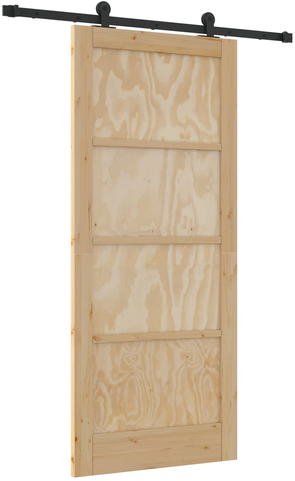 Slankios durys ORKDAL 86 x 198,5 cm Pušies medienos masyvas