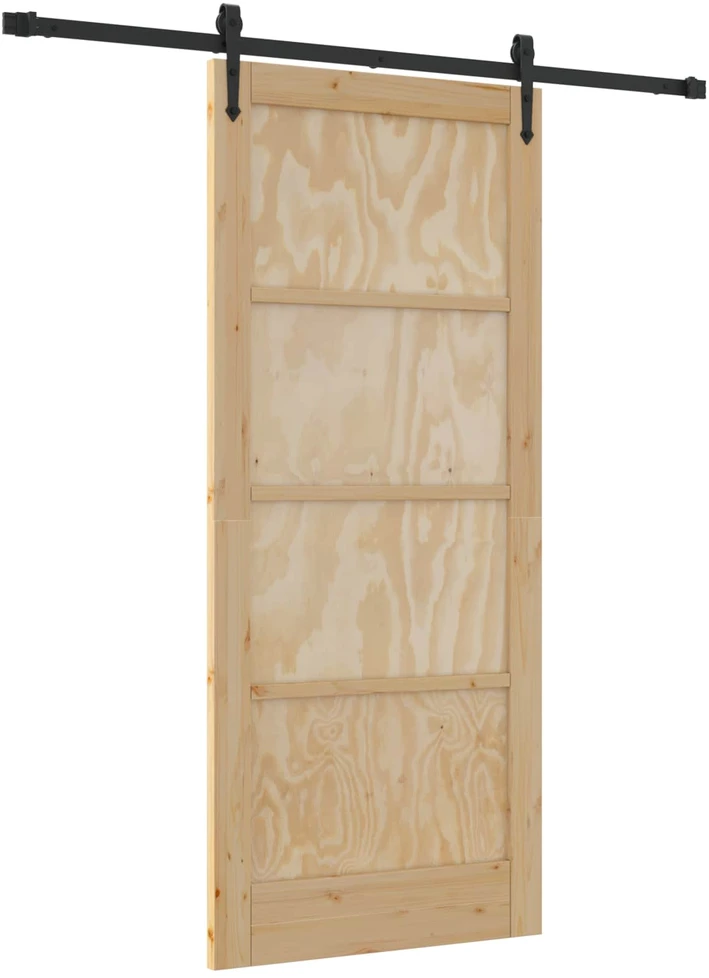 Slankios durys ORKDAL 86 x 198,5 cm Pušies medienos masyvas