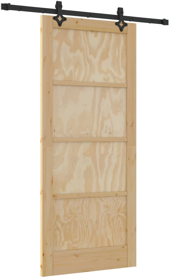 Slankios durys ORKDAL 86 x 198,5 cm Pušies medienos masyvas