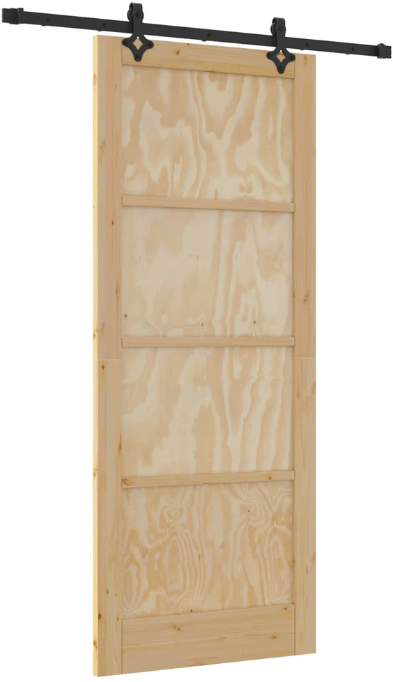 Slankios durys ORKDAL 86 x 211 cm Pušies medienos masyvas