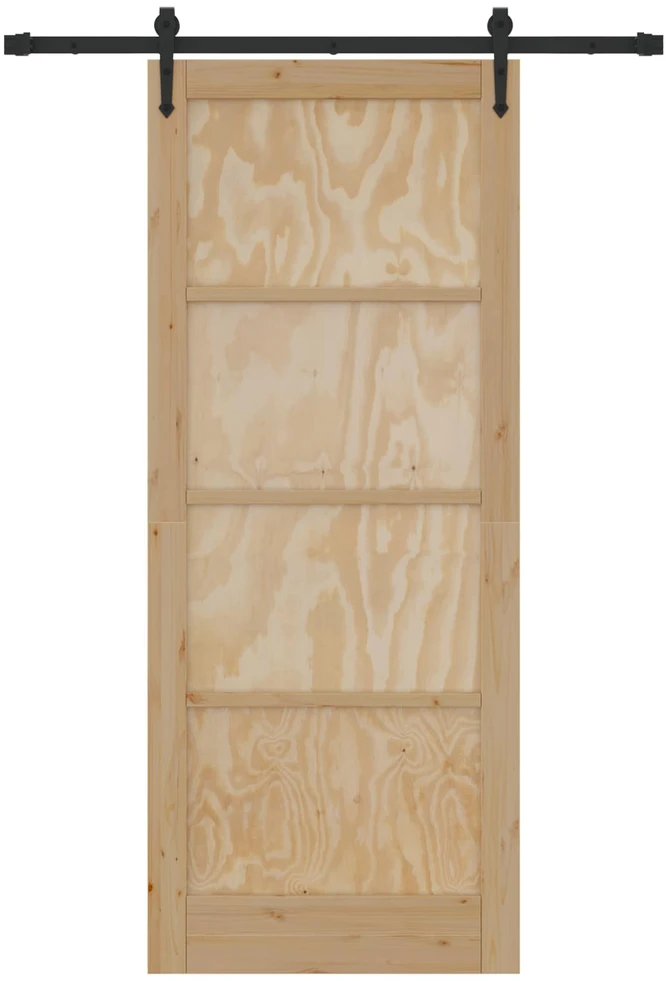 Slankios durys ORKDAL 86 x 211 cm Pušies medienos masyvas