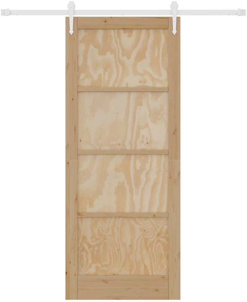 Slankios durys ORKDAL 86 x 211 cm Pušies medienos masyvas