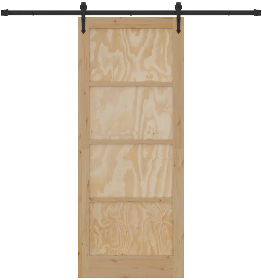 Slankios durys ORKDAL 86 x 211 cm Pušies medienos masyvas