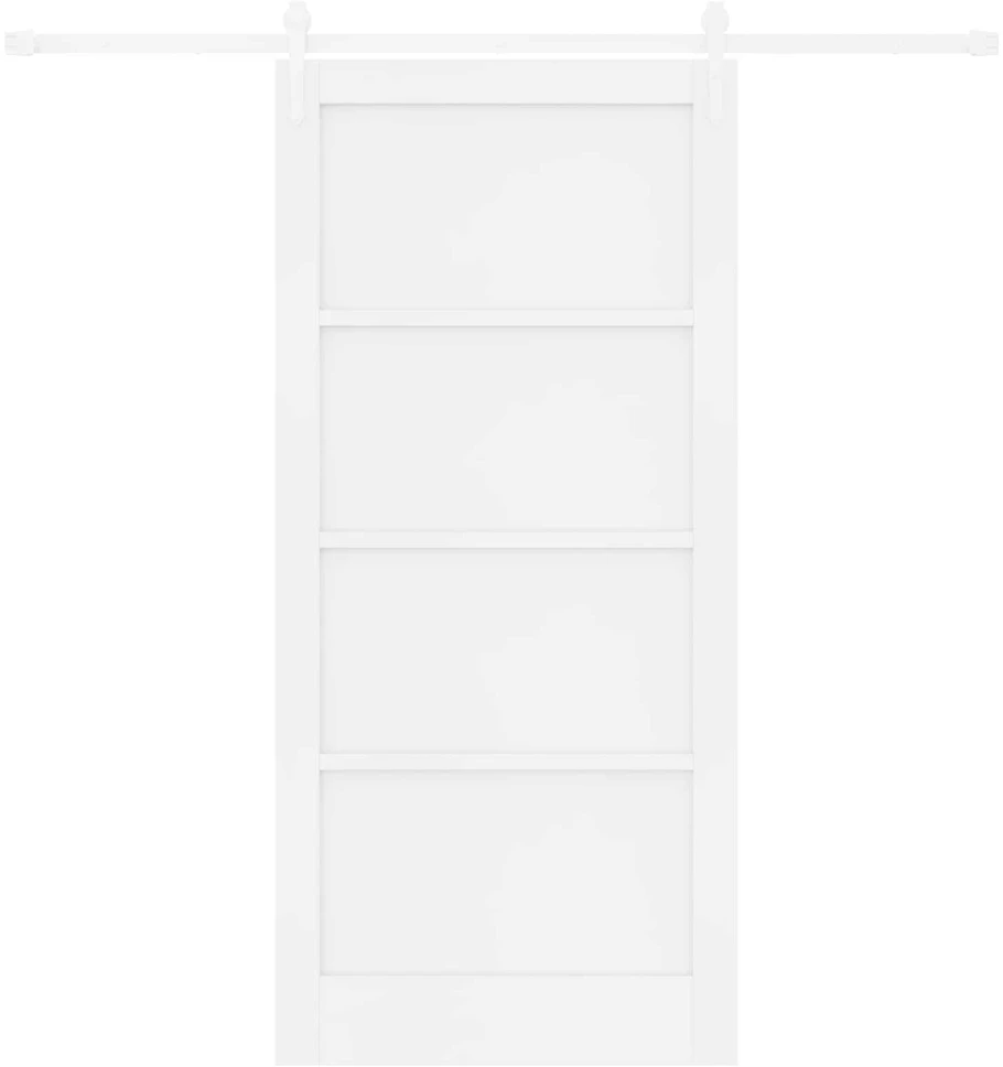 Slankios durys ORKDAL 93 x 202 cm Apdirbta mediena Balta