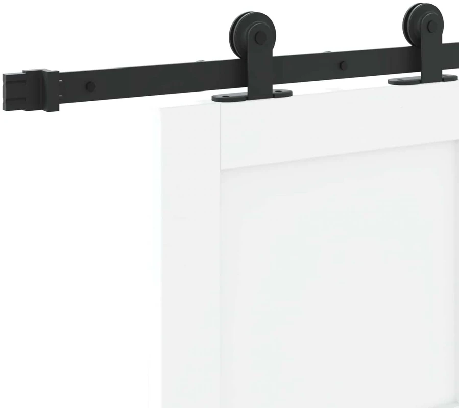 Slankios durys ORKDAL 83 x 232 cm Pušies medienos masyvas Balta