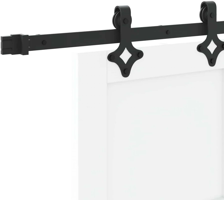 Slankios durys ORKDAL 83 x 232 cm Pušies medienos masyvas Balta