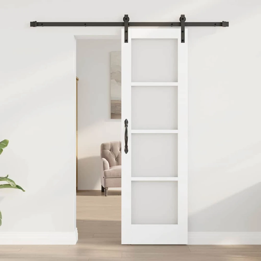 Slankios durys ORKDAL Balta ir juoda 61 x 198,5 cm