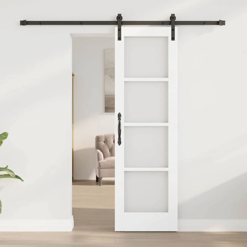 Slankios durys ORKDAL Balta ir juoda 61 x 198,5 cm