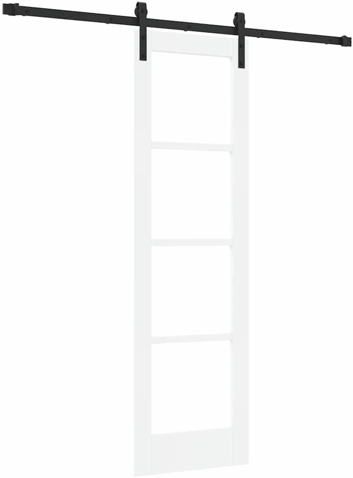 Slankios durys ORKDAL Balta ir juoda 61 x 198,5 cm