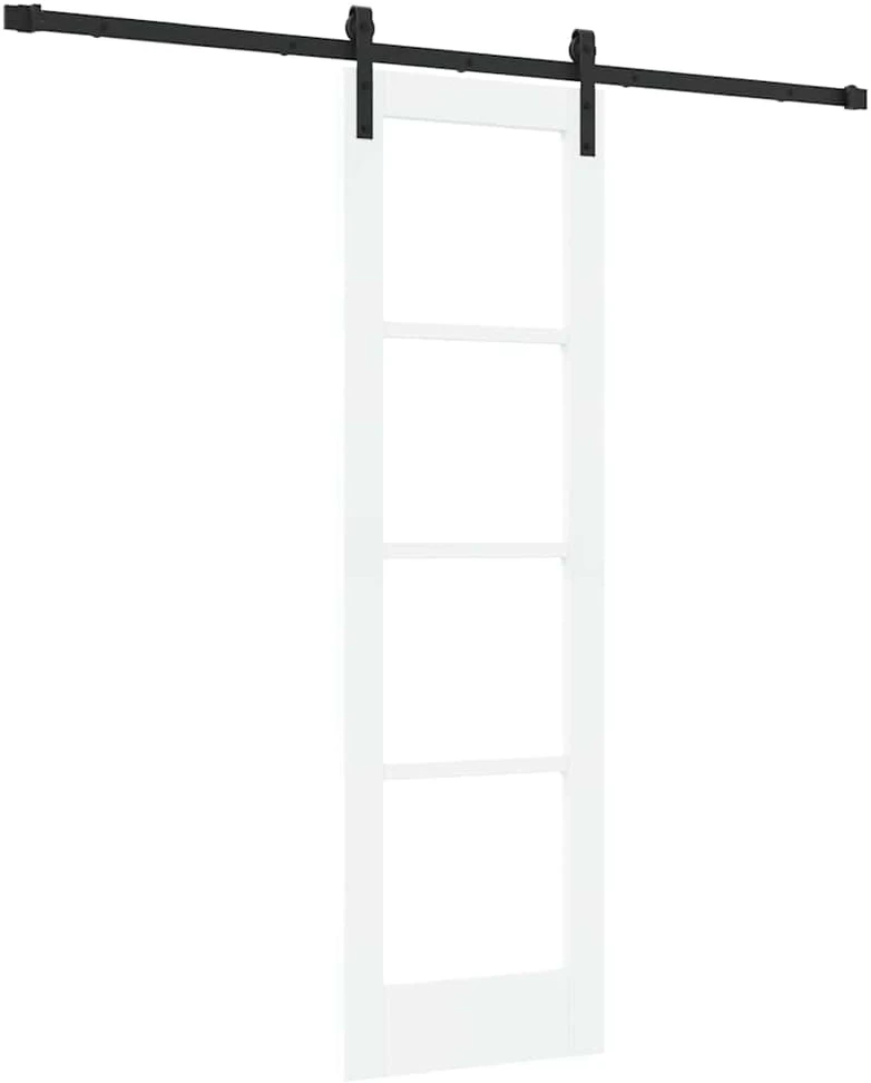 Slankios durys ORKDAL Balta ir juoda 61 x 198,5 cm