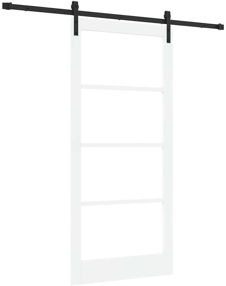 Slankios durys ORKDAL Balta ir juoda 93 x 202 cm