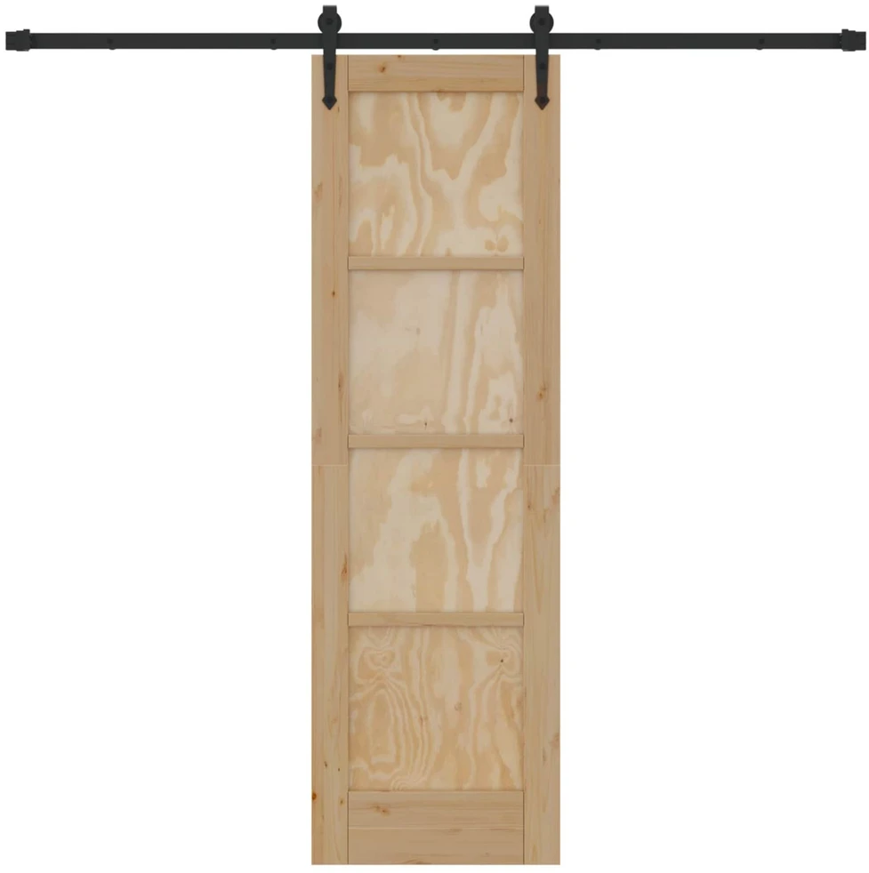 Slankios durys ORKDAL 61 x 198,5 cm Pušies medienos masyvas