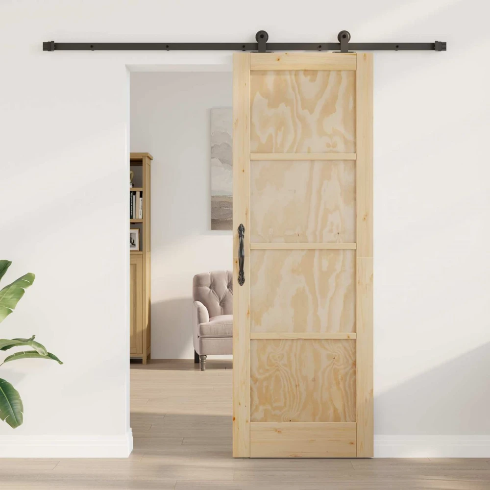 Slankios durys ORKDAL 73,5 x 211 cm Pušies medienos masyvas