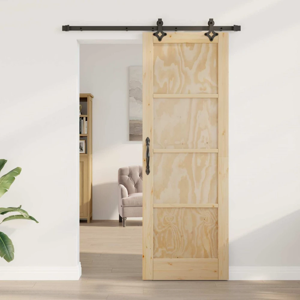 Slankios durys ORKDAL 73,5 x 211 cm Pušies medienos masyvas