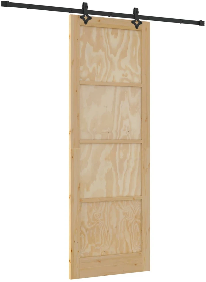 Slankios durys ORKDAL 83 x 232 cm Pušies medienos masyvas