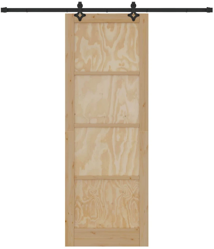 Slankios durys ORKDAL 83 x 232 cm Pušies medienos masyvas