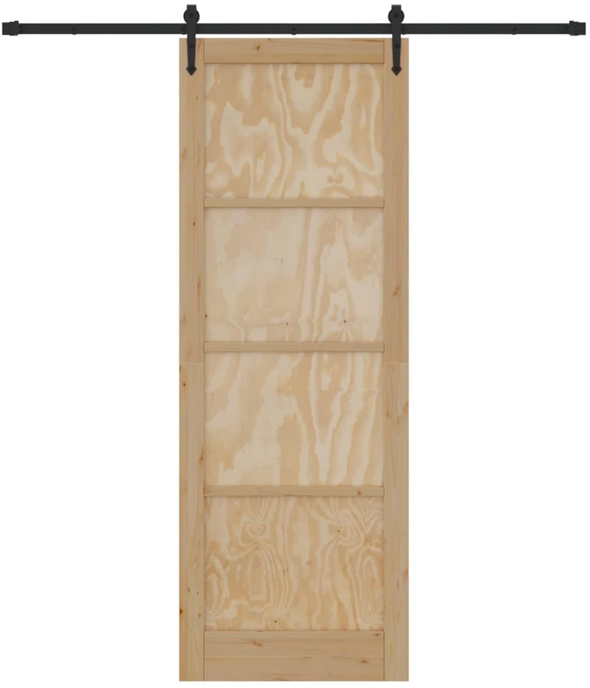 Slankios durys ORKDAL 83 x 232 cm Pušies medienos masyvas