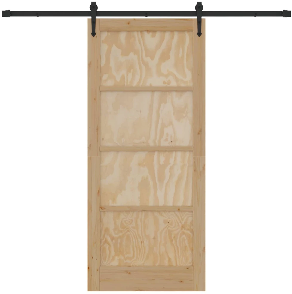 Slankios durys ORKDAL 86 x 198,5 cm Pušies medienos masyvas