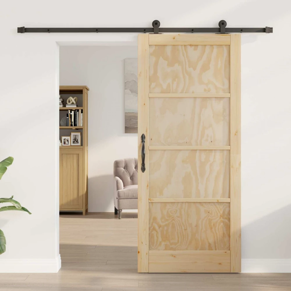 Slankios durys ORKDAL 86 x 198,5 cm Pušies medienos masyvas