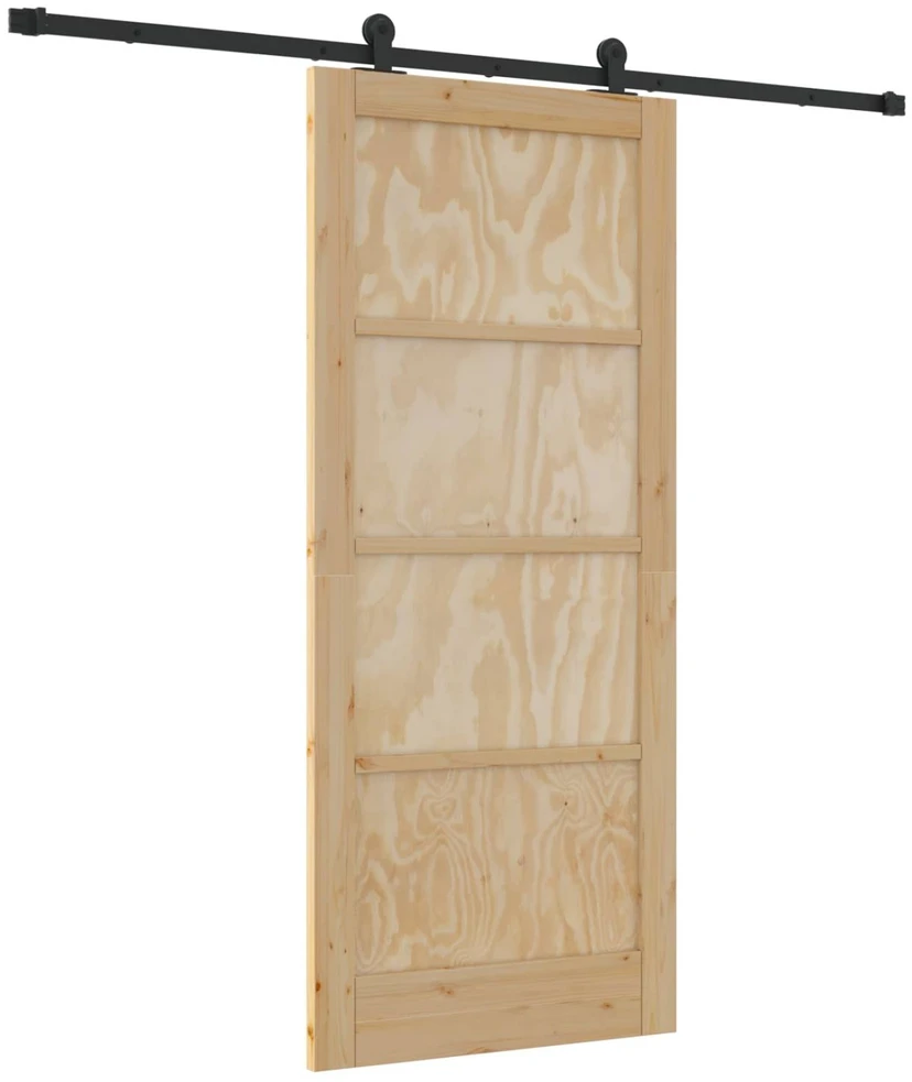 Slankios durys ORKDAL 86 x 198,5 cm Pušies medienos masyvas