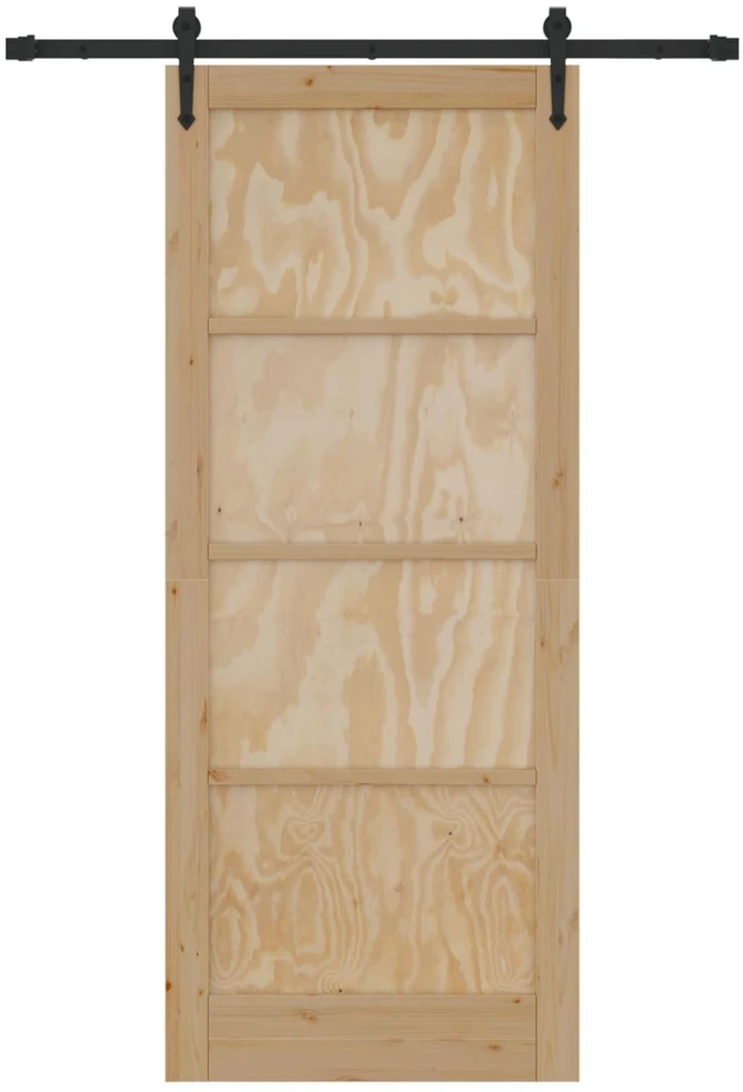 Slankios durys ORKDAL 86 x 211 cm Pušies medienos masyvas