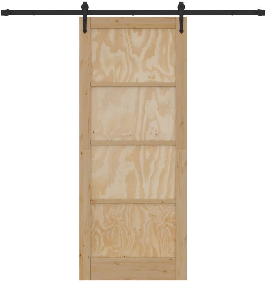 Slankios durys ORKDAL 86 x 211 cm Pušies medienos masyvas