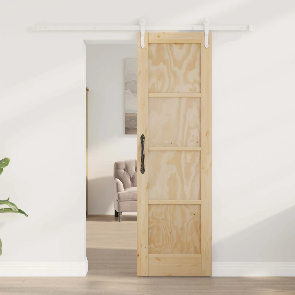 Slankios durys ORKDAL 61 x 198,5 cm Pušies medienos masyvas