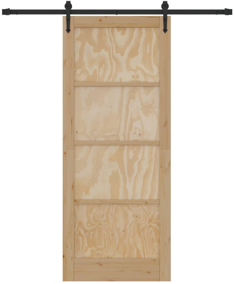 Slankios durys ORKDAL 86 x 211 cm Pušies medienos masyvas