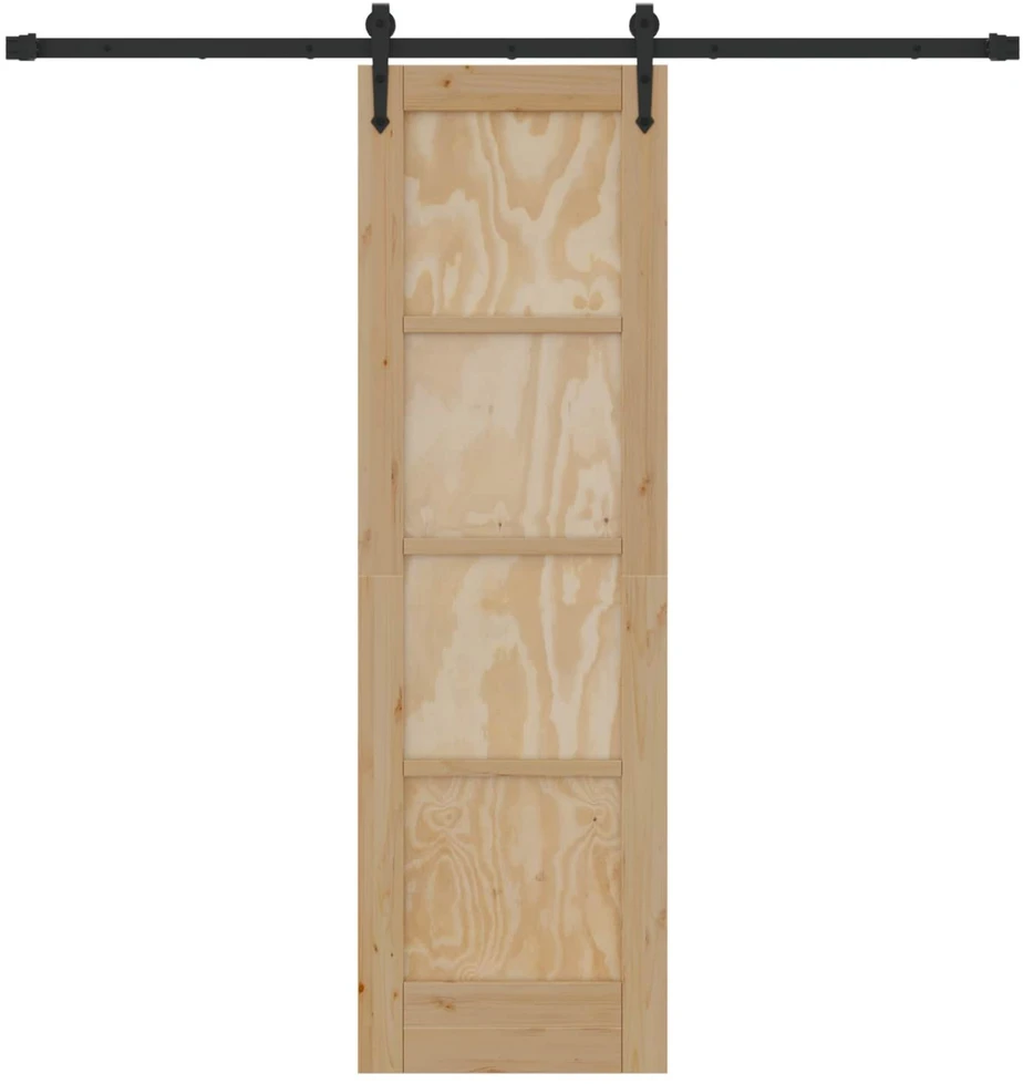 Slankios durys ORKDAL 61 x 198,5 cm Pušies medienos masyvas