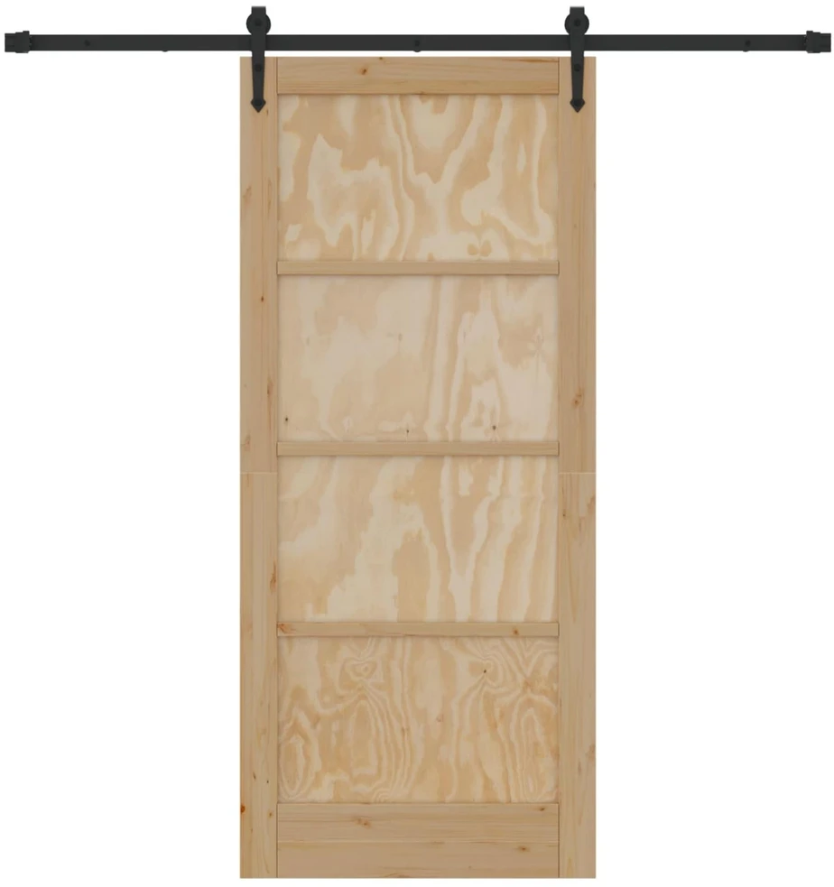 Slankios durys ORKDAL 86 x 198,5 cm Pušies medienos masyvas