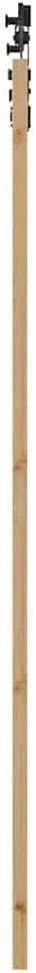Slankios durys ORKDAL 93 x 232 cm Natūrali ir juoda