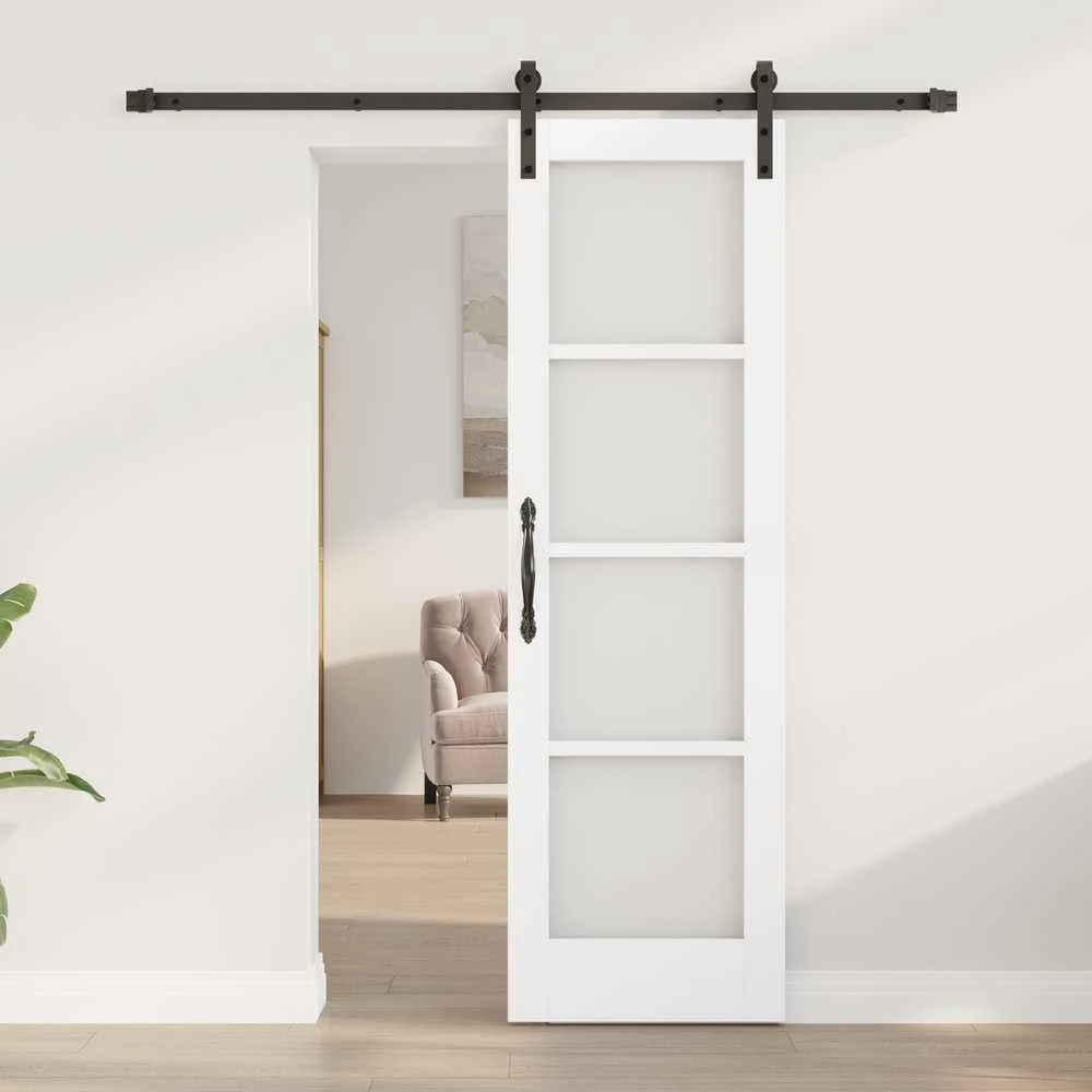 Slankios durys ORKDAL Balta ir juoda 61 x 198,5 cm