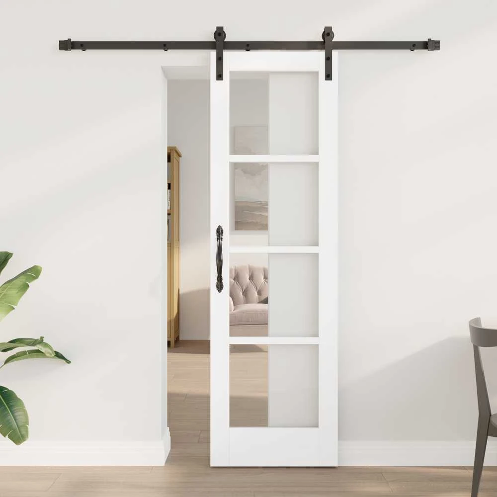 Slankios durys ORKDAL Balta ir juoda 61 x 198,5 cm