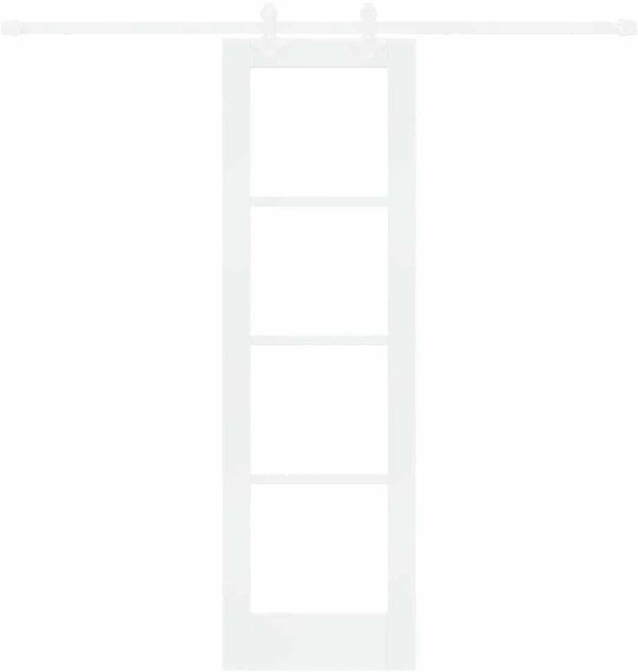 Slankios durys 61 x 198,5 cm Tvirtos pušies mediena ir stiklas