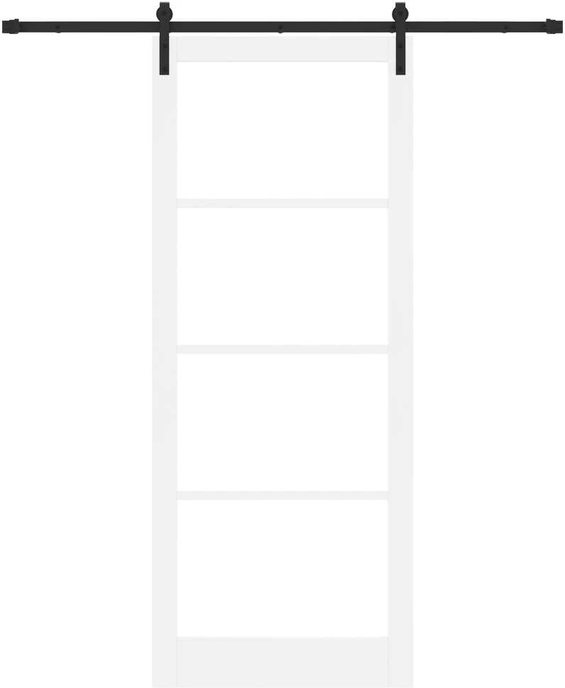 Slankios durys ORKDAL Balta ir juoda 93 x 232 cm