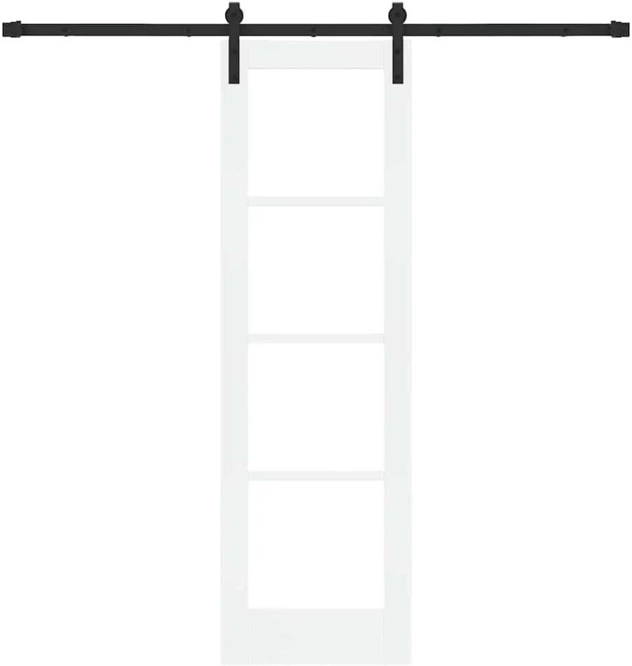 Slankios durys ORKDAL Balta ir juoda 61 x 198,5 cm