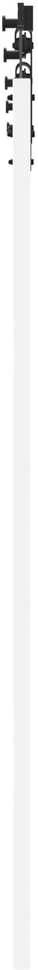 Slankios durys ORKDAL Balta ir juoda 61 x 198,5 cm