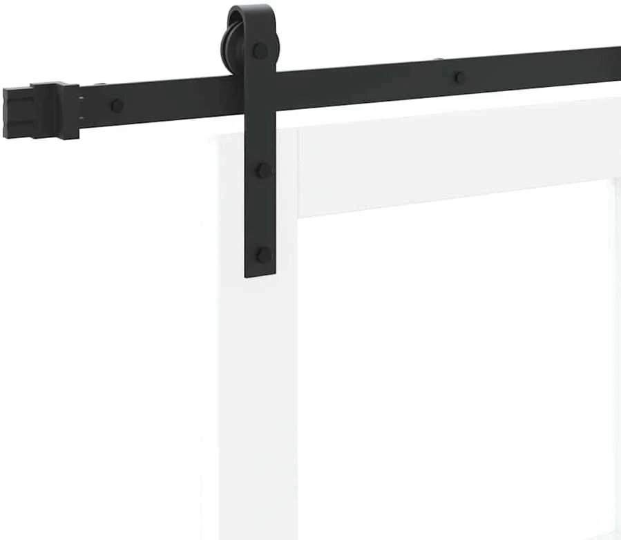 Slankios durys ORKDAL Balta ir juoda 93 x 232 cm