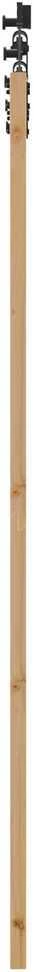 Slankios durys ORKDAL 93 x 211 cm Natūrali ir juoda